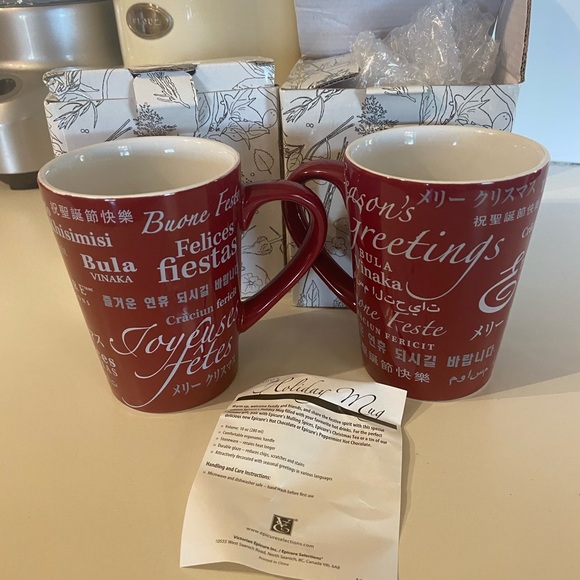 Epicure Holiday Mugs 2 - Picture 2 of 2